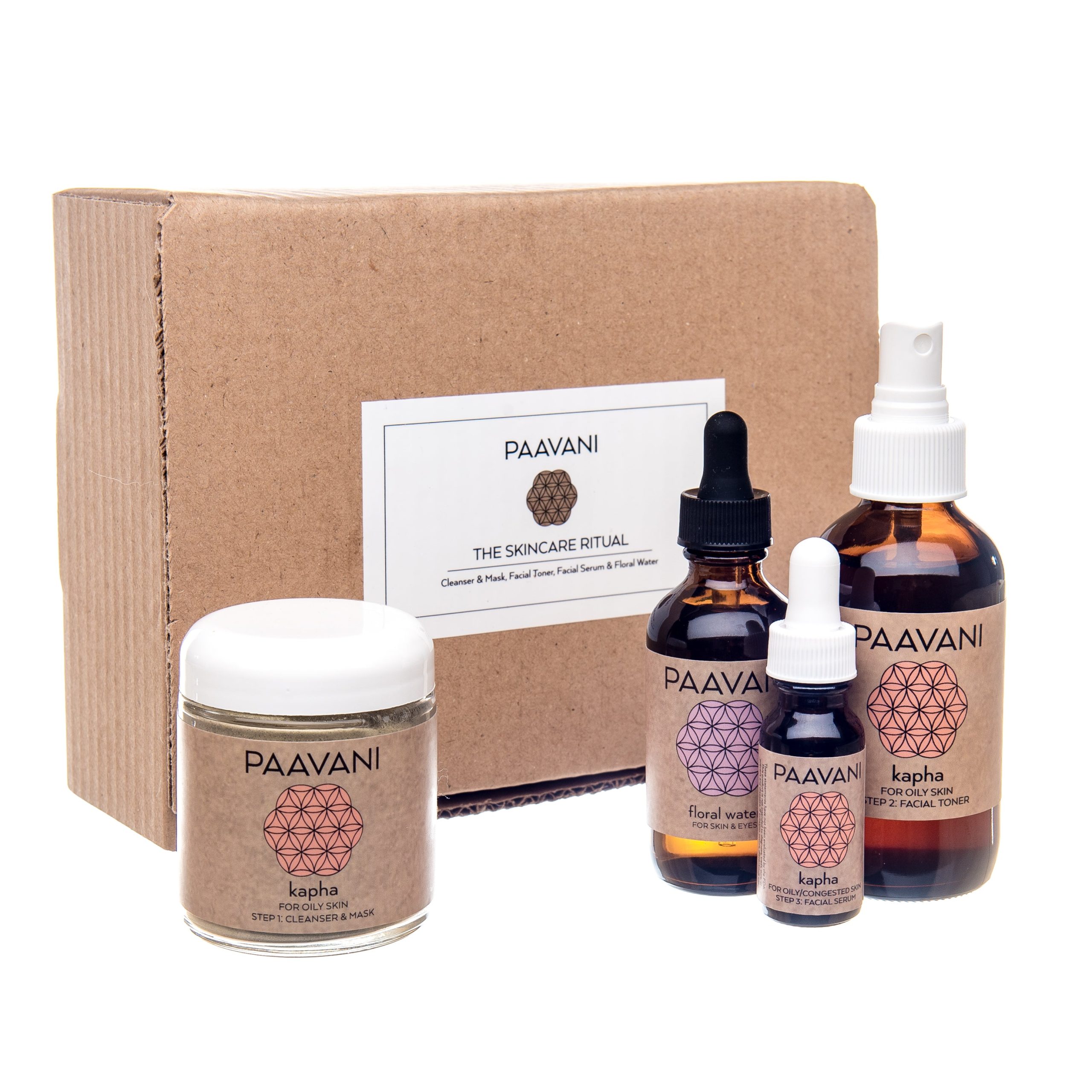 Kapha Skincare Ritual | Ayurvedic Set for Oily & Congested Skin - Image 2