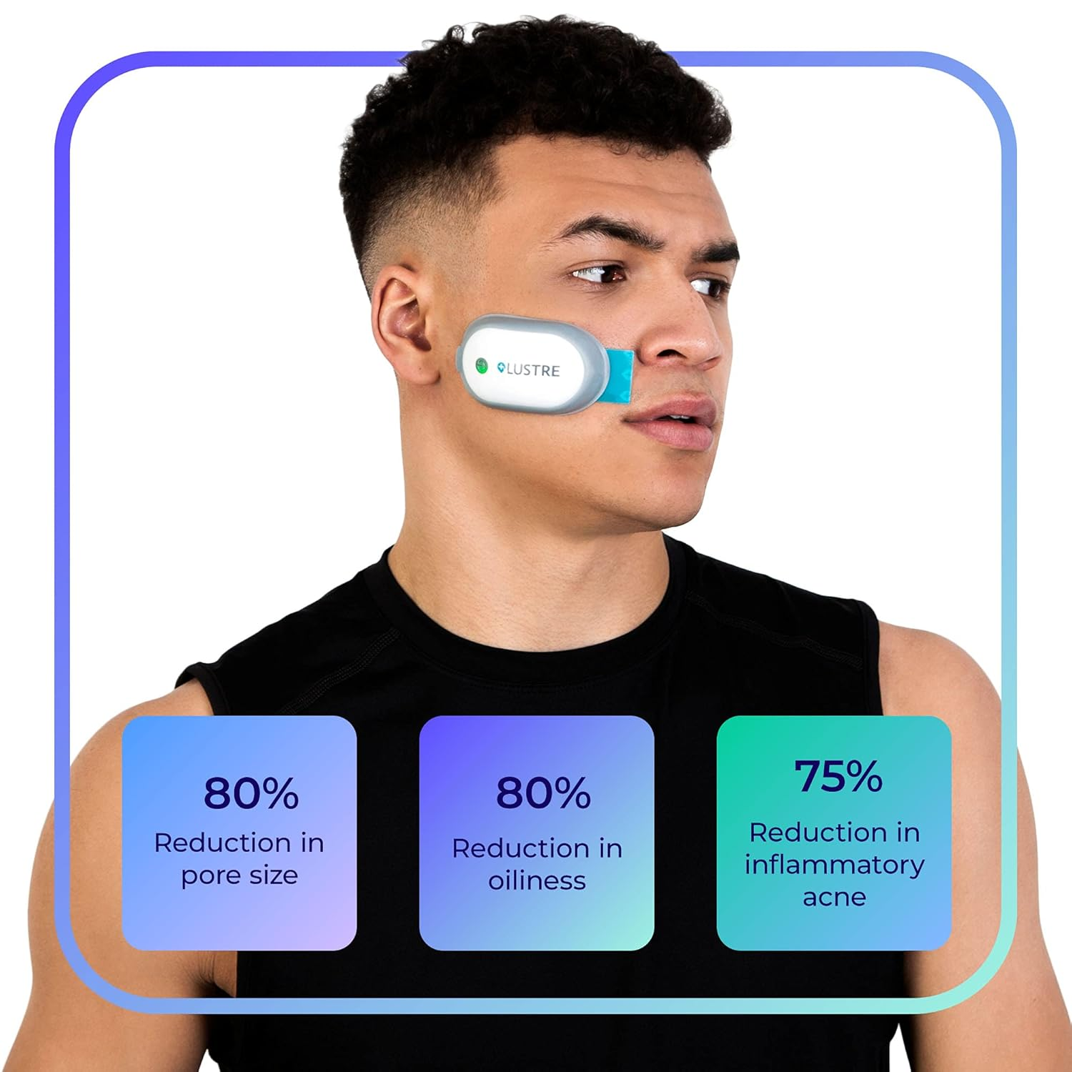 Solo - Blue Light Acne Treatment Device, Uv-Free &Wireless | LED Therapy for Face and Body Acne, Spots and Blemishes | - Image 6